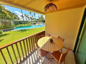 Apt completo em resort perfeito